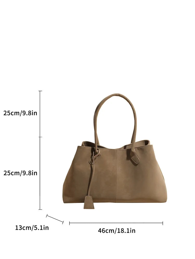 Elegant Faux Suede Designer  Handbags.