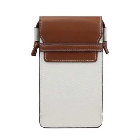 Mini leather crossbody mobile phone bags / free customized initials.